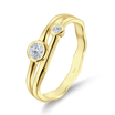 Beautiful Designed CZ Stone Silver Ring NSR-4055